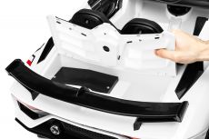Електромобіль Caretero (Toyz) Lamborghini Aventador SVJ White